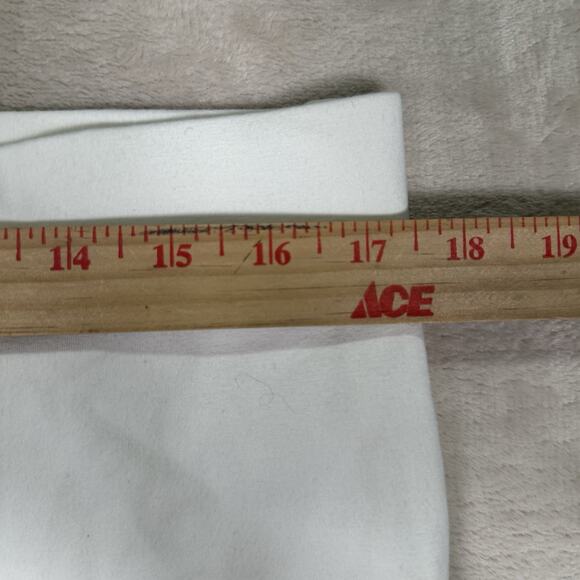 COOLIBAR White Monterey Summer Capris Bamboo Stretch Knit UPF 50+ Size L - Picture 6 of 8